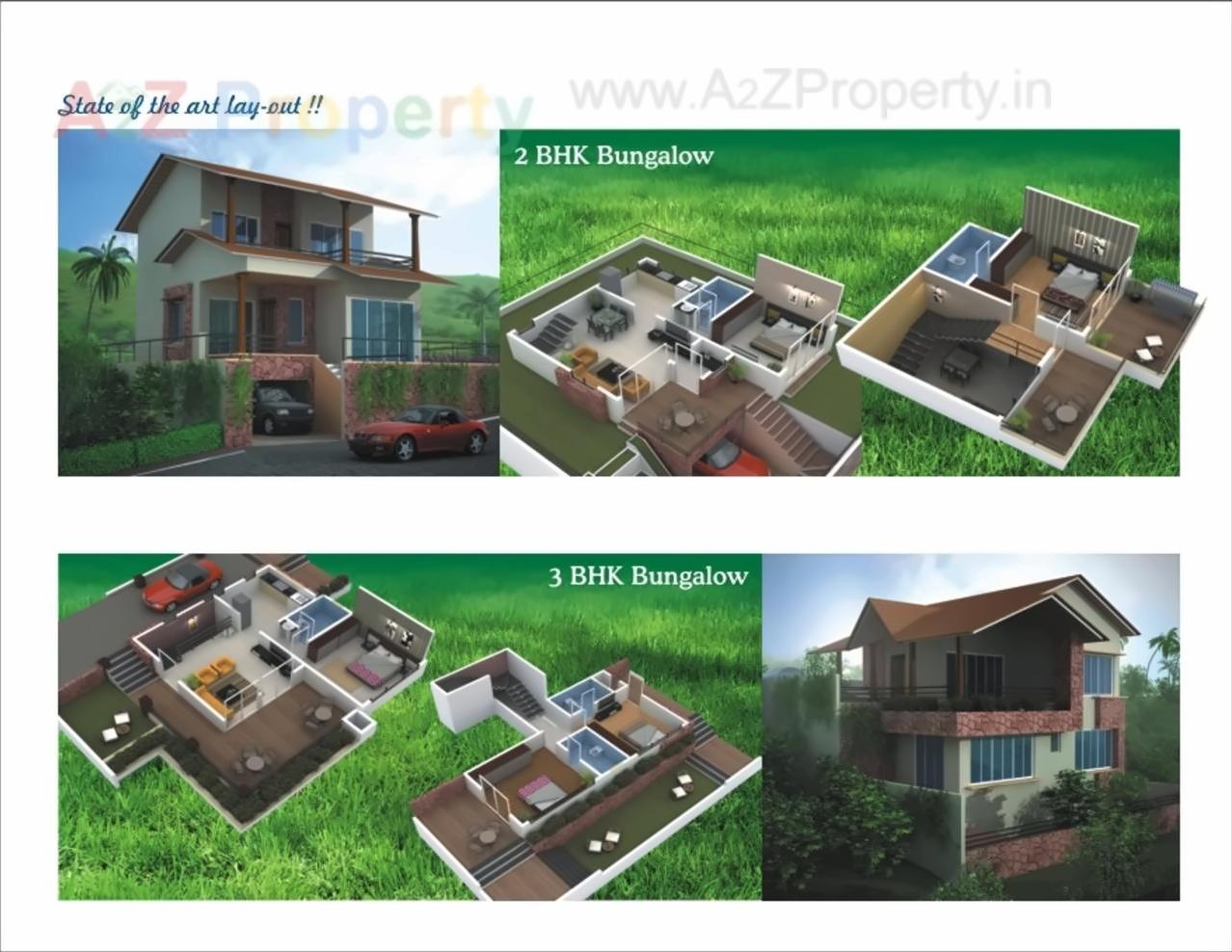 3D Elevation of real estate project Jyoti Monterio located at Japhale, Kolhapur, Maharashtra