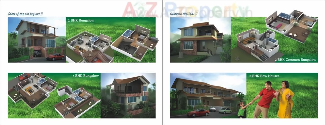 3D Elevation of real estate project Jyoti Monterio located at Japhale, Kolhapur, Maharashtra