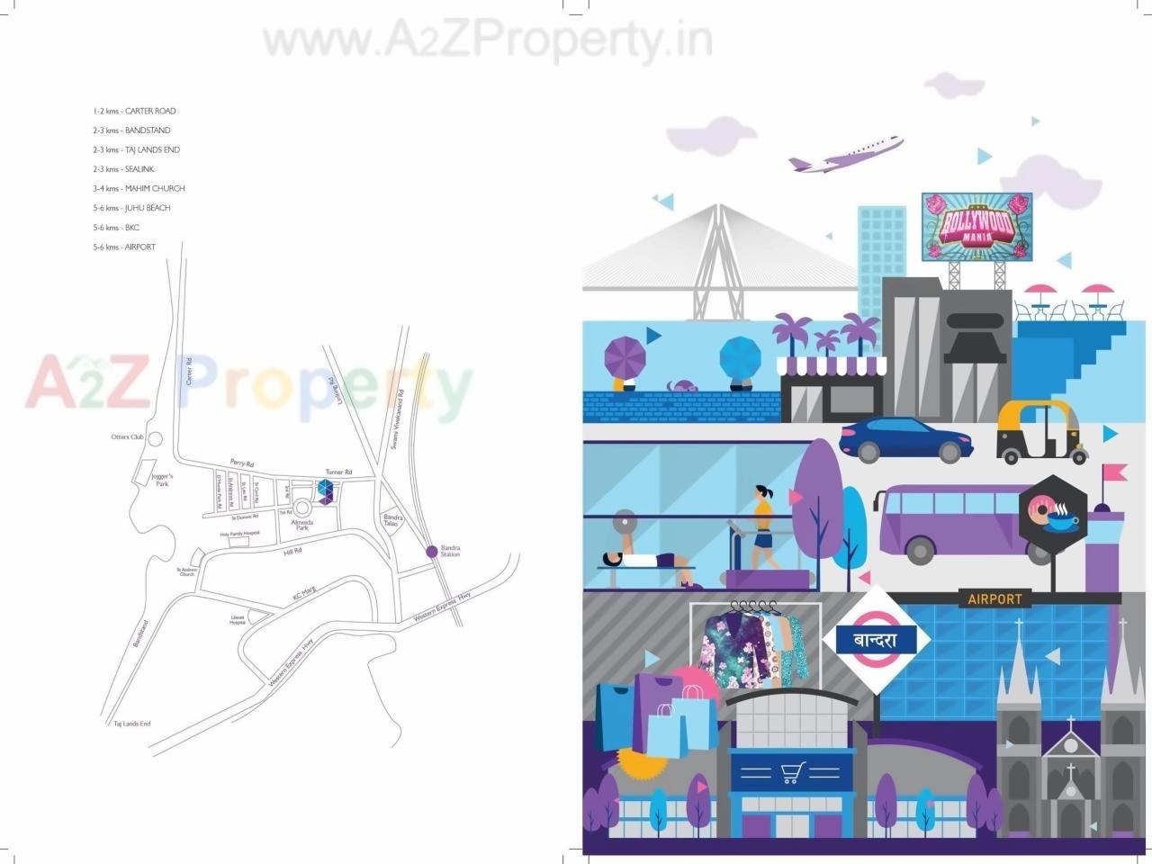 Layout of real estate project 9almeida located at Mumbai-city, MumbaiCity, Maharashtra