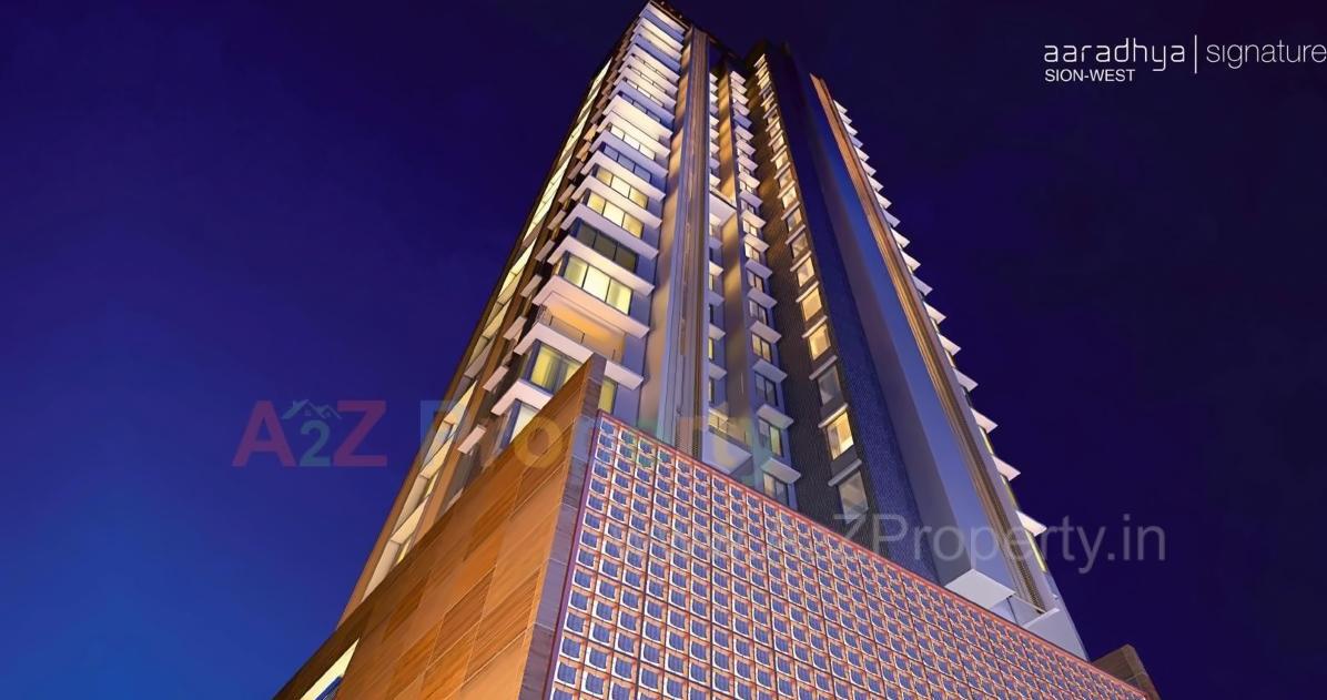 3D Elevation of real estate project Aaradhya Signature located at Fnorth400022, MumbaiCity, Maharashtra