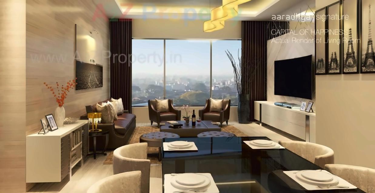 3D Elevation of real estate project Aaradhya Signature located at Fnorth400022, MumbaiCity, Maharashtra