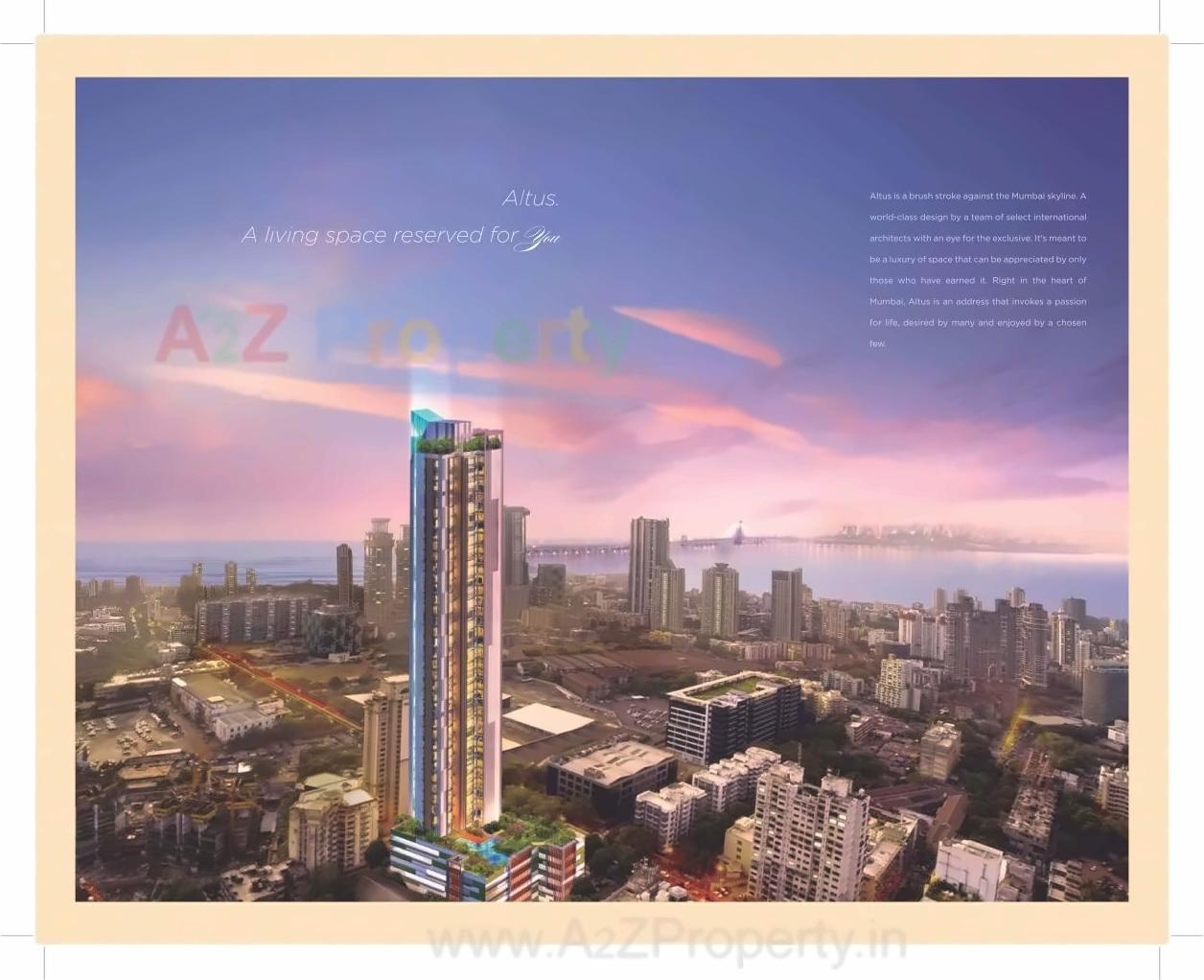 3D Elevation of real estate project Altus located at Mumbai-city, MumbaiCity, Maharashtra