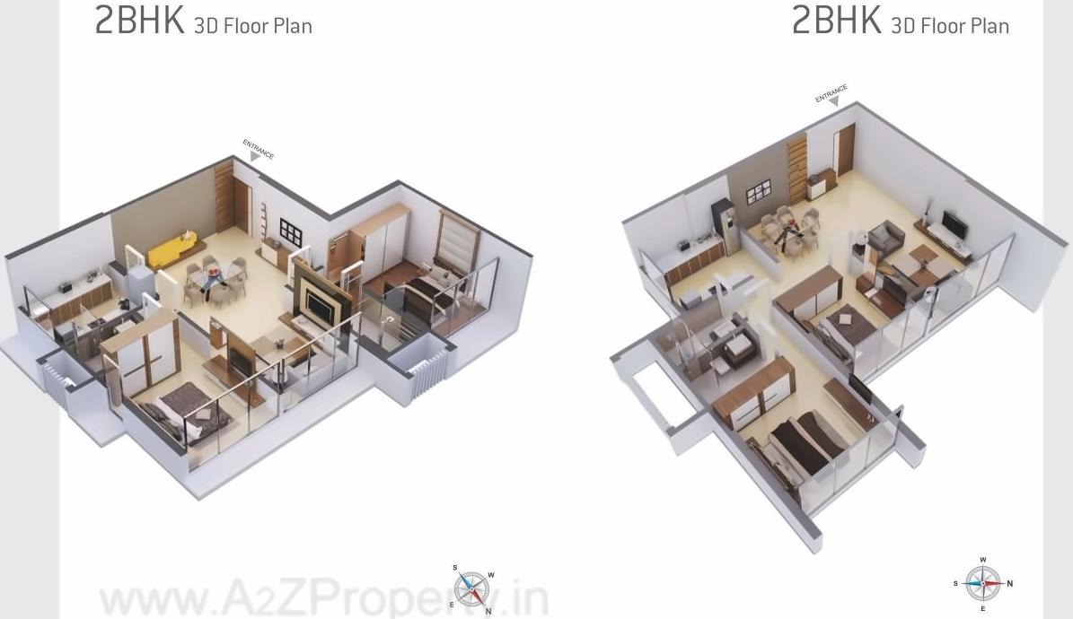 Layout of real estate project Asteria Heights located at Gnorth400028, MumbaiCity, Maharashtra