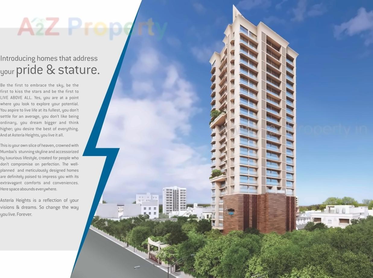 3D Elevation of real estate project Asteria Heights located at Gnorth400028, MumbaiCity, Maharashtra
