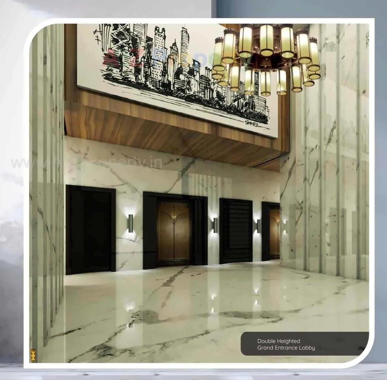 3D Elevation of real estate project Aurum Heights located at E400011, MumbaiCity, Maharashtra