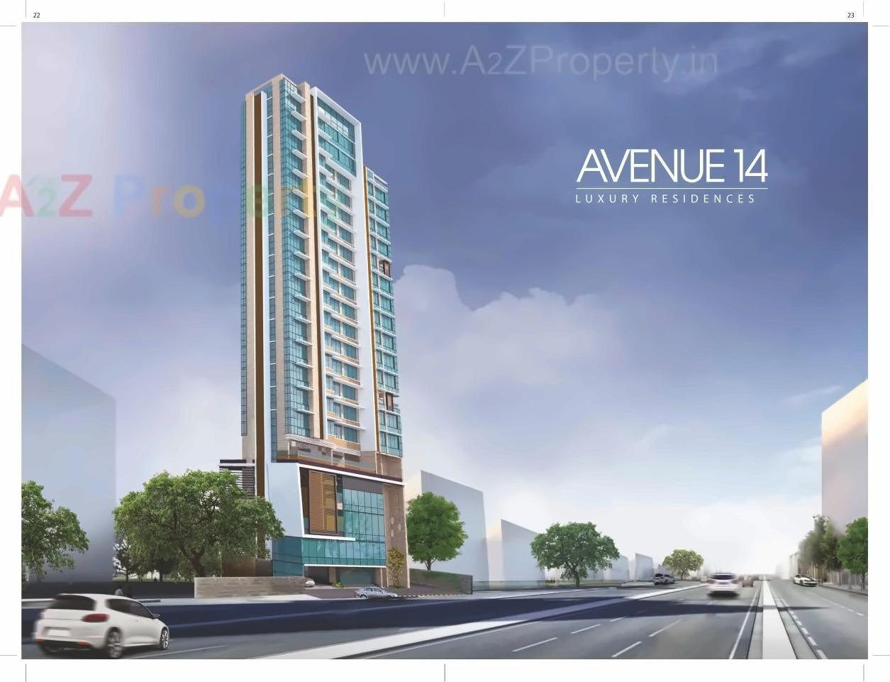 3D Elevation of real estate project Avenue located at Fnorth400014, MumbaiCity, Maharashtra