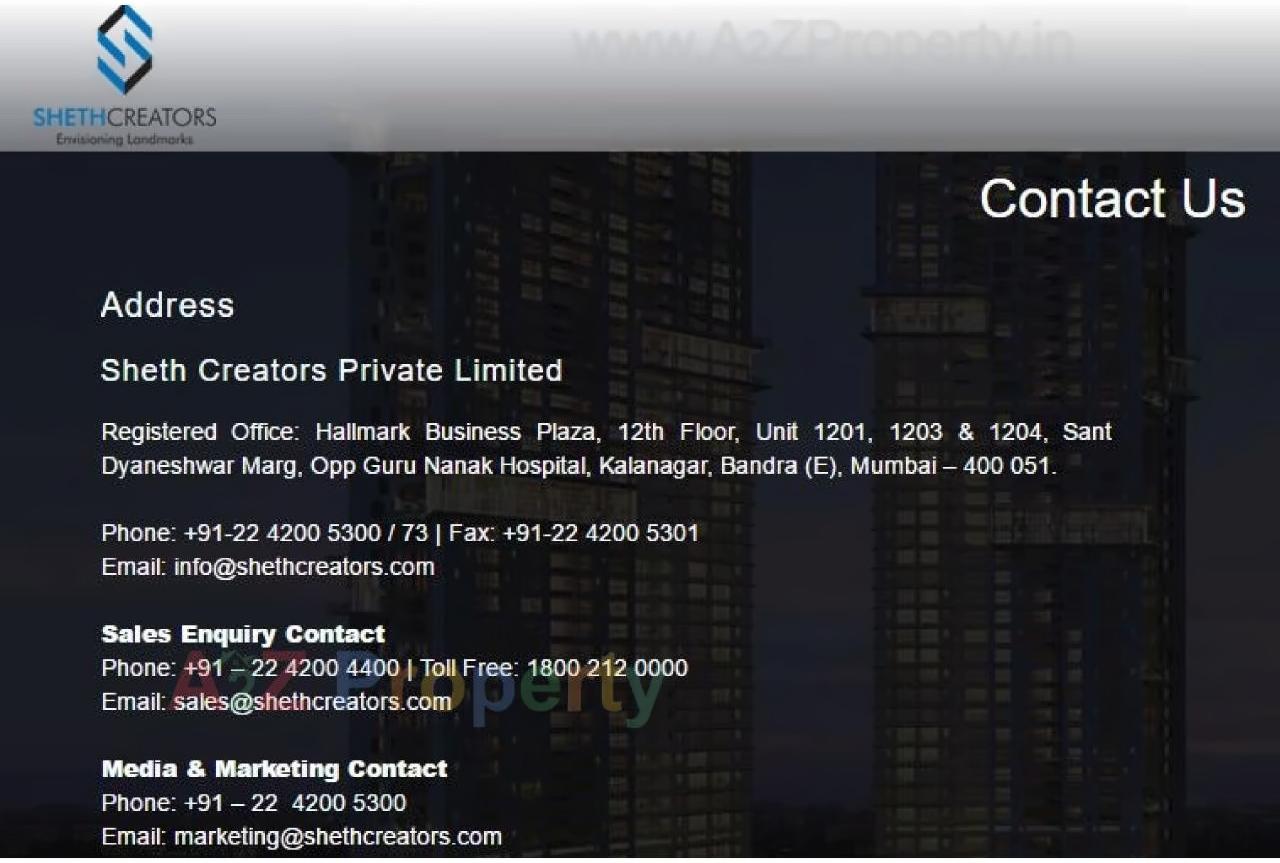  of real estate project Beaumonte Tower located at Fnorth400022, MumbaiCity, Maharashtra