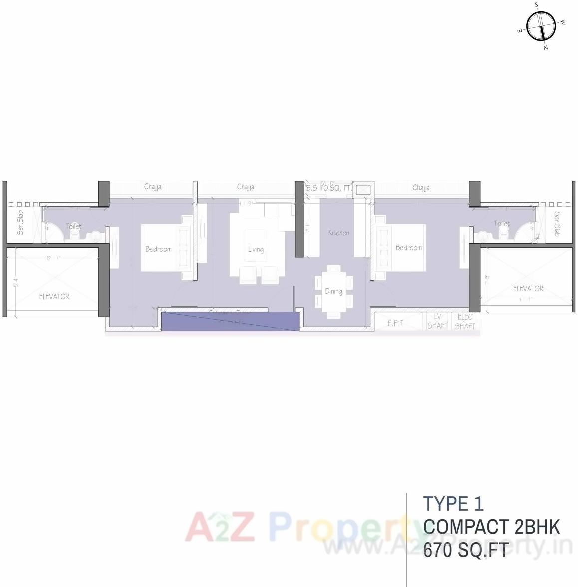 Layout of real estate project Bombay Xi located at E400011, MumbaiCity, Maharashtra