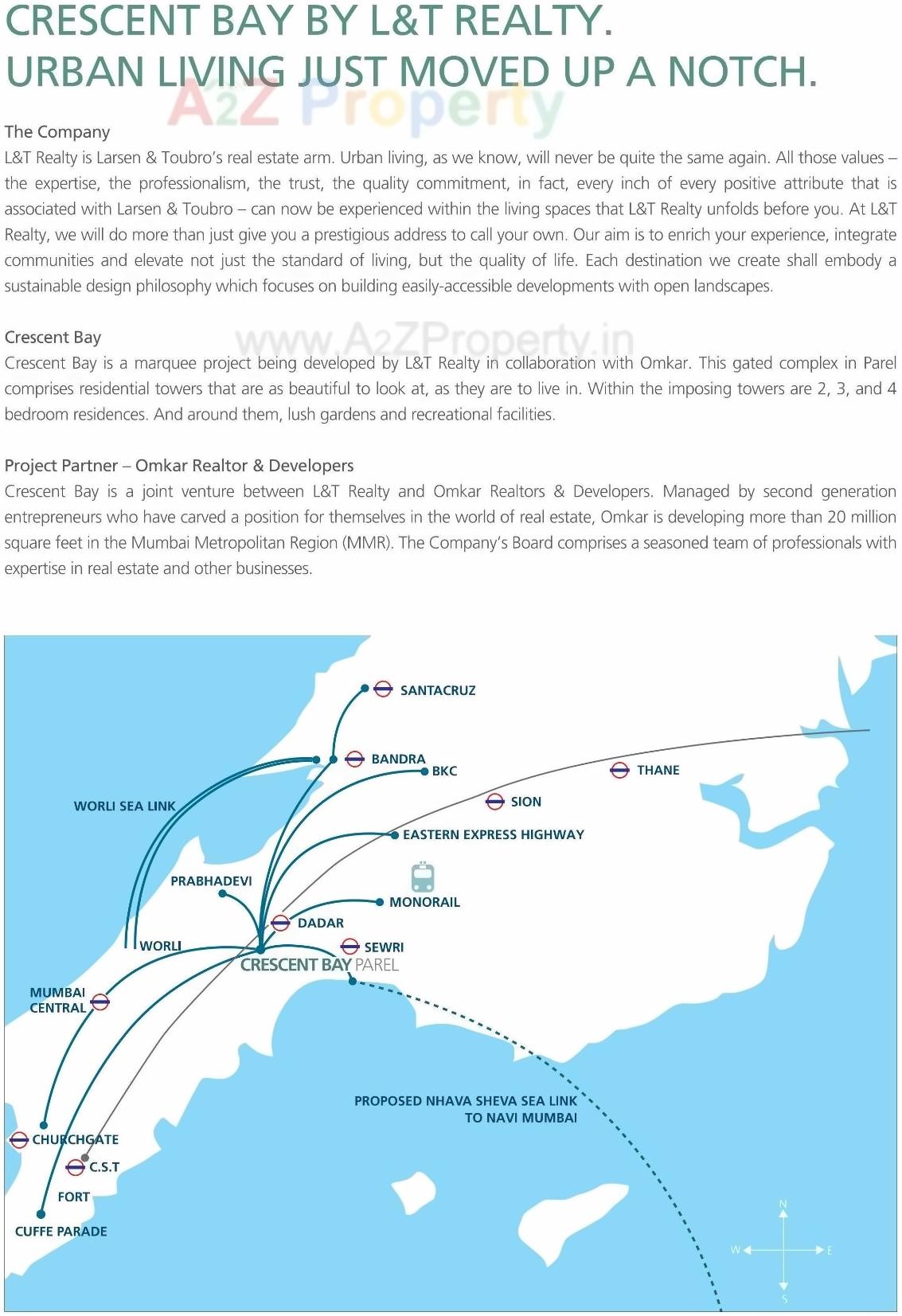  of real estate project Crescent Bay   T1   40, 41 Floors located at Fsouth400012, MumbaiCity, Maharashtra