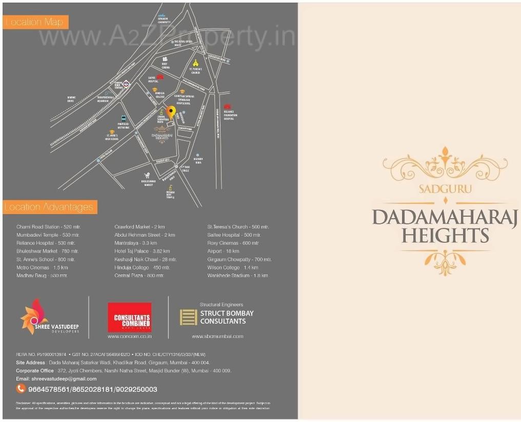  of real estate project Dadamaharaj Heights located at Abcd400004, MumbaiCity, Maharashtra