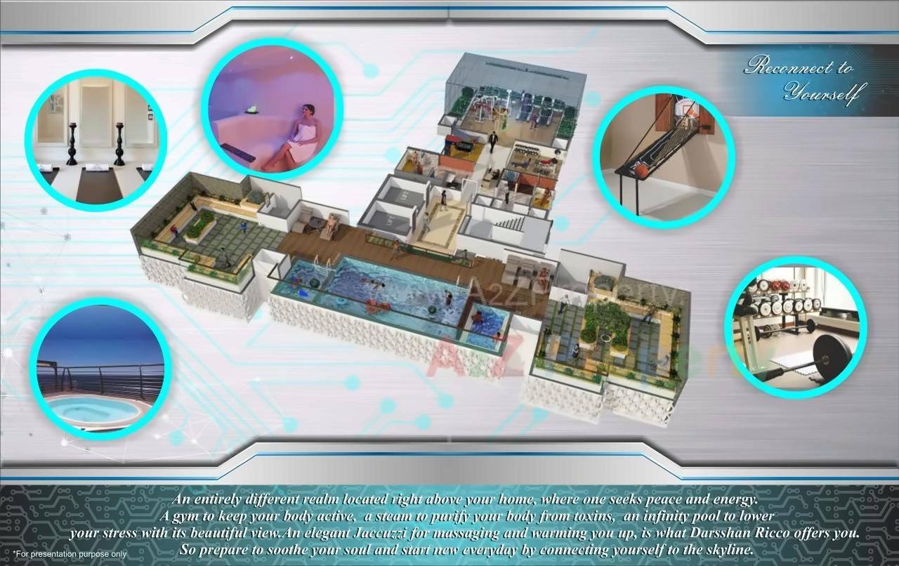 Layout of real estate project Darshan Ricco located at Mumbai-city, MumbaiCity, Maharashtra