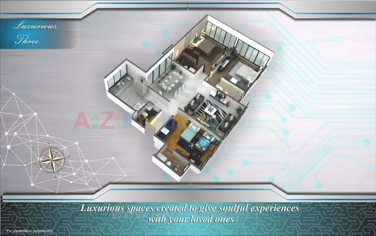 Layout of real estate project Darshan Ricco located at Mumbai-city, MumbaiCity, Maharashtra