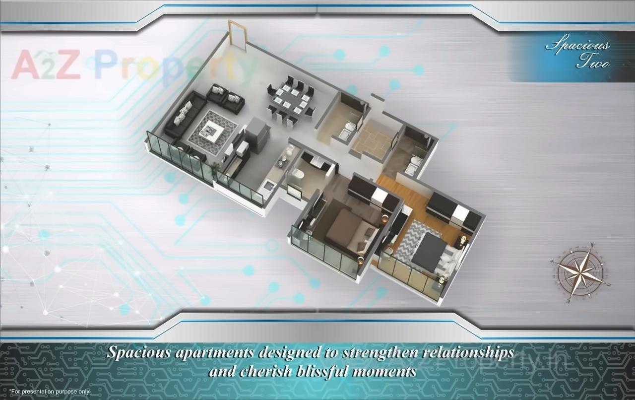 Layout of real estate project Darshan Ricco located at Mumbai-city, MumbaiCity, Maharashtra