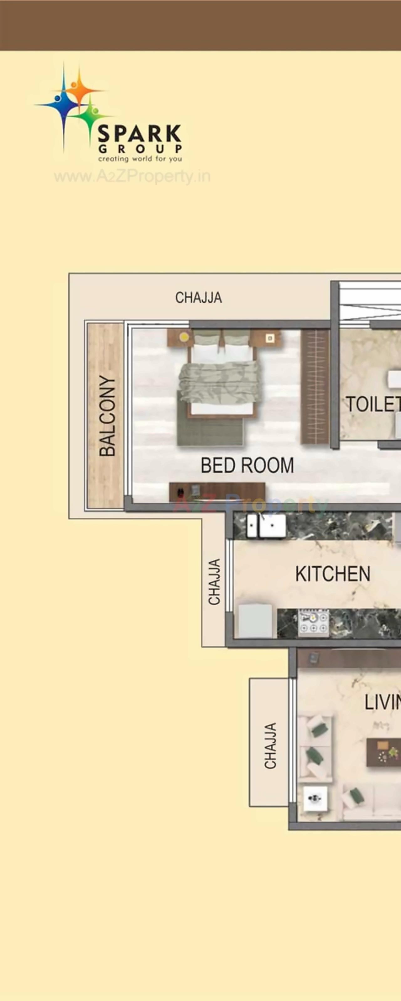 Layout of real estate project Desai Harmony located at Mumbai-city, MumbaiCity, Maharashtra