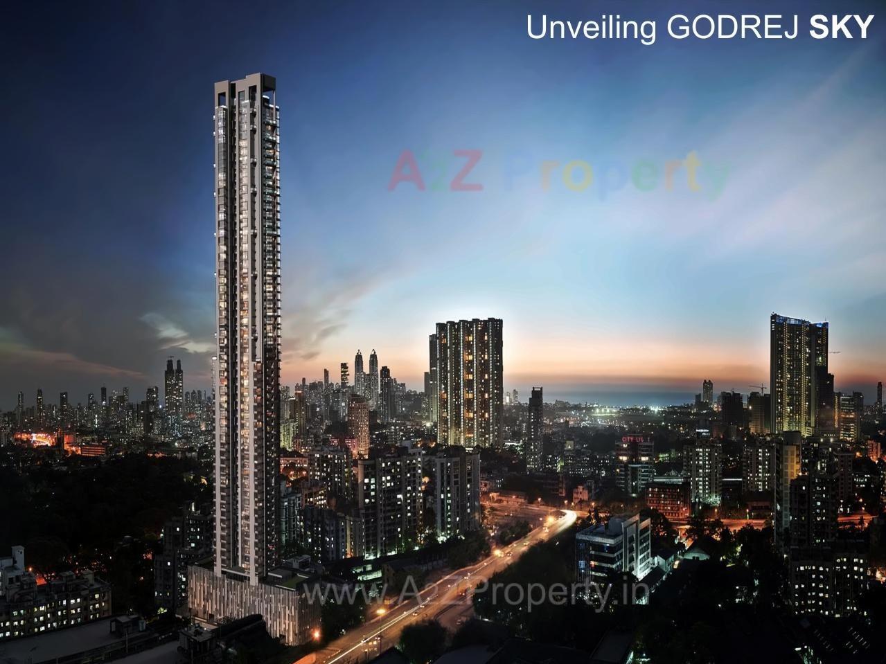 3D Elevation of real estate project Godrej Sky located at E400027, MumbaiCity, Maharashtra