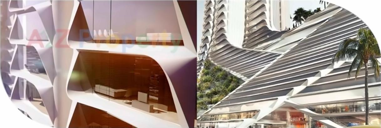 3D Elevation of real estate project Grove Towers located at Fnorth400014, MumbaiCity, Maharashtra