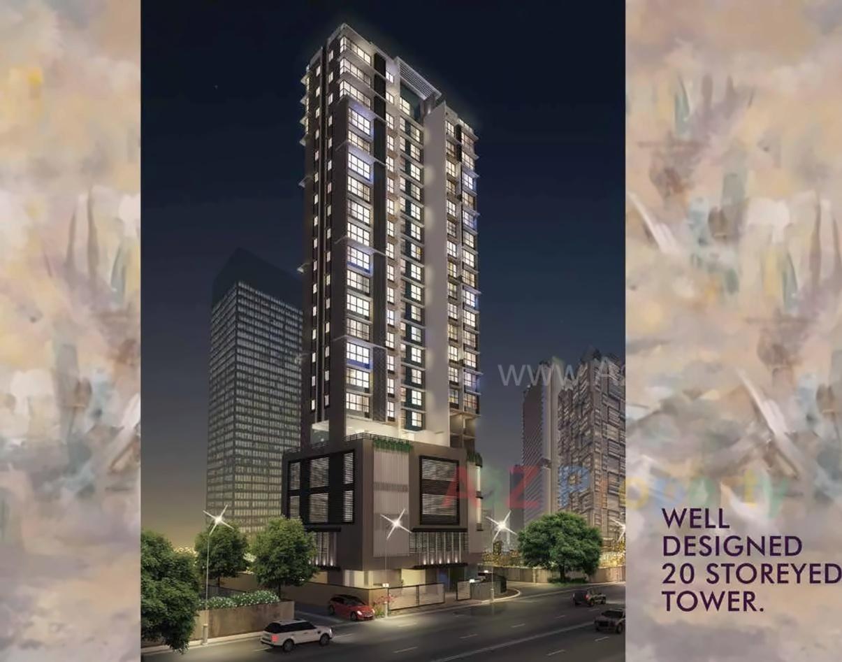 3D Elevation of real estate project Harsh Bakul located at Fnorth400014, MumbaiCity, Maharashtra