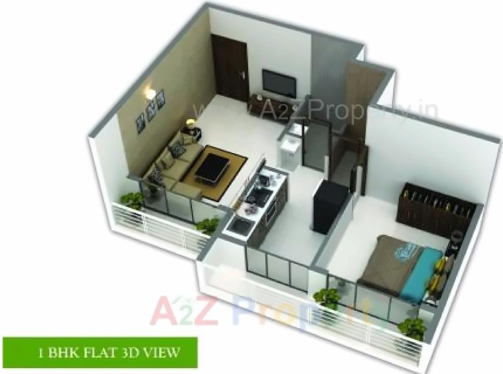 Layout of real estate project Hillwood located at Mumbai-city, MumbaiCity, Maharashtra