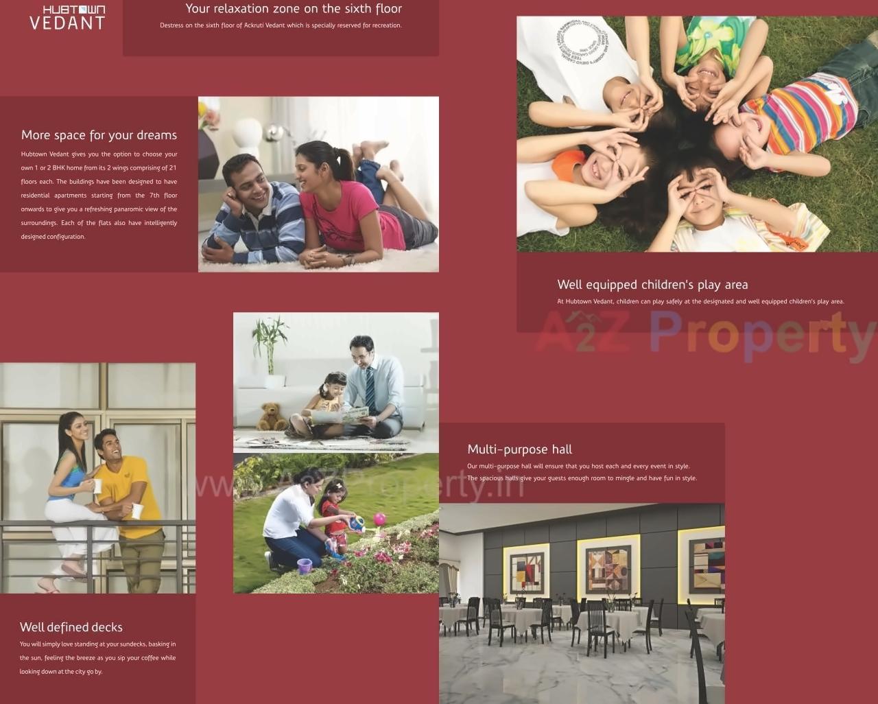  of real estate project Hubtown Vedant  14th To 18th Floor located at Mumbai-city, MumbaiCity, Maharashtra