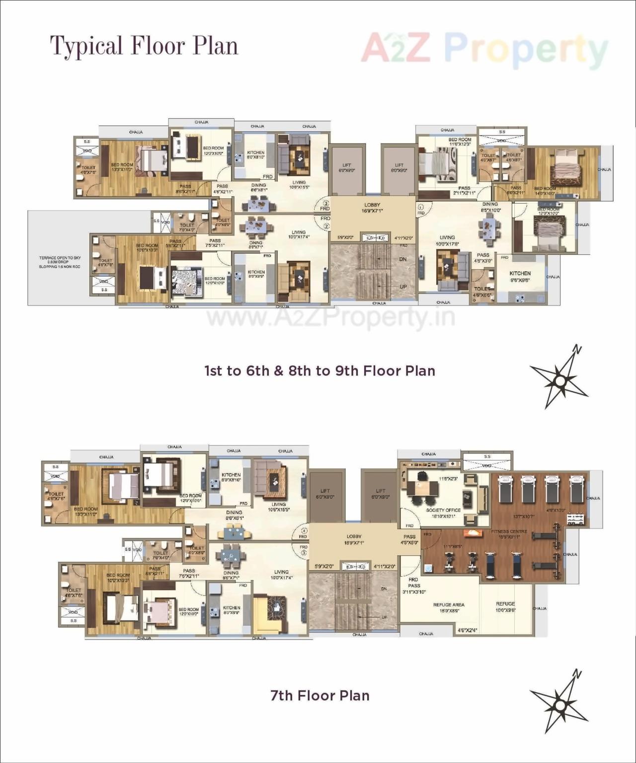 Layout of real estate project Imperia Homes located at Mumbai-city, MumbaiCity, Maharashtra
