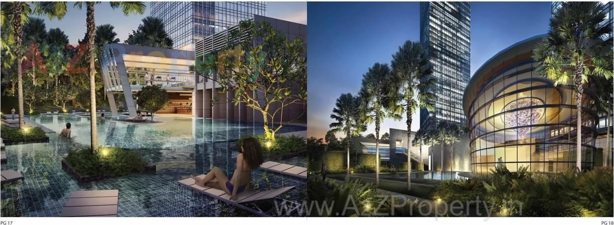 3D Elevation of real estate project Indiabulls Blu Tower located at Gsouth400013, MumbaiCity, Maharashtra