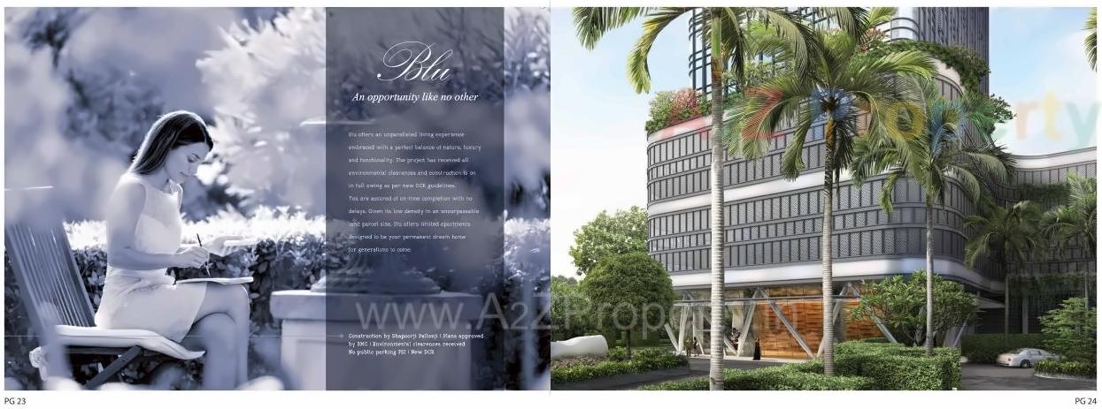 3D Elevation of real estate project Indiabulls Blu Tower located at Gsouth400013, MumbaiCity, Maharashtra