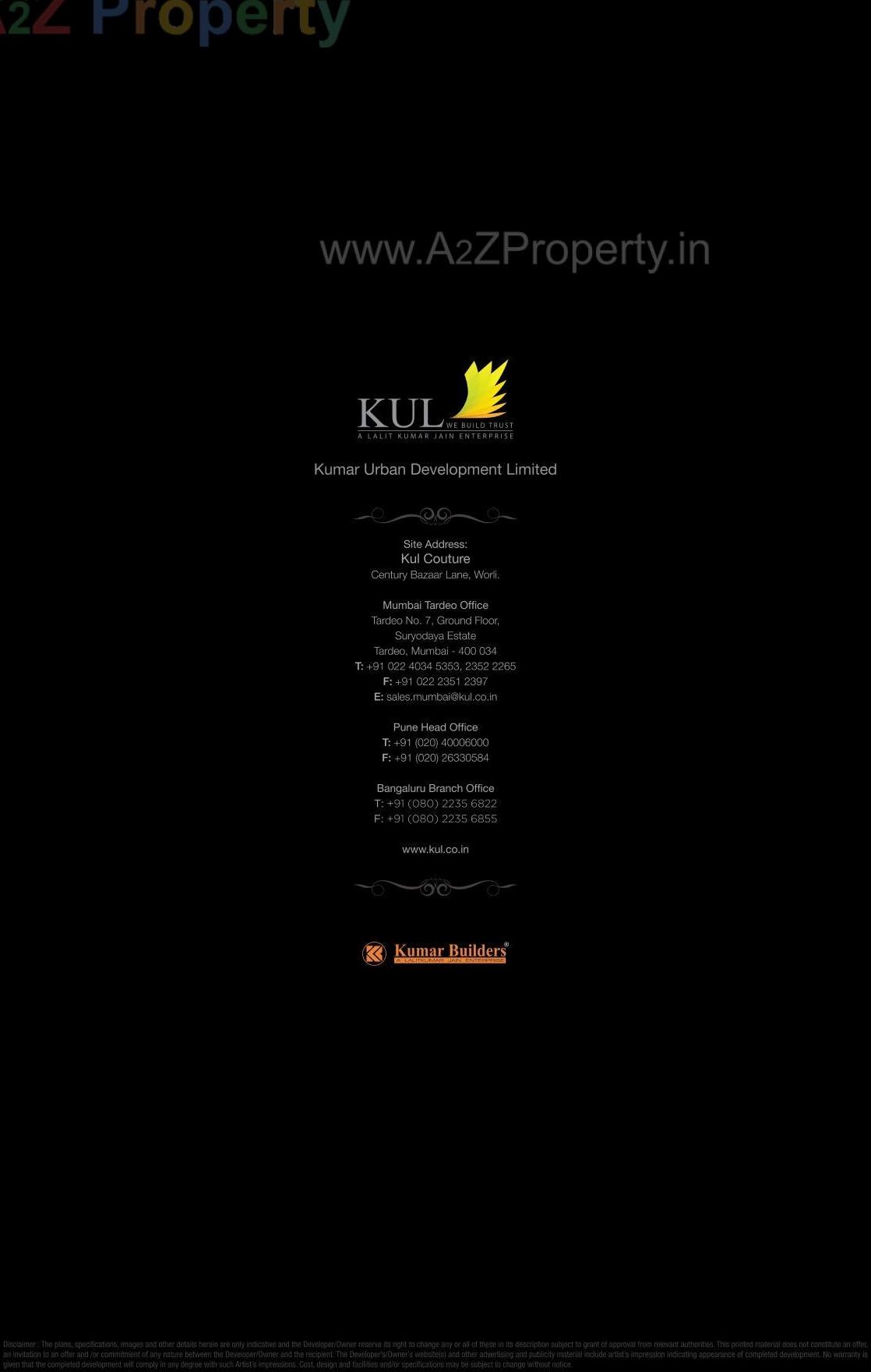  of real estate project Kul Couture located at Mumbai-city, MumbaiCity, Maharashtra