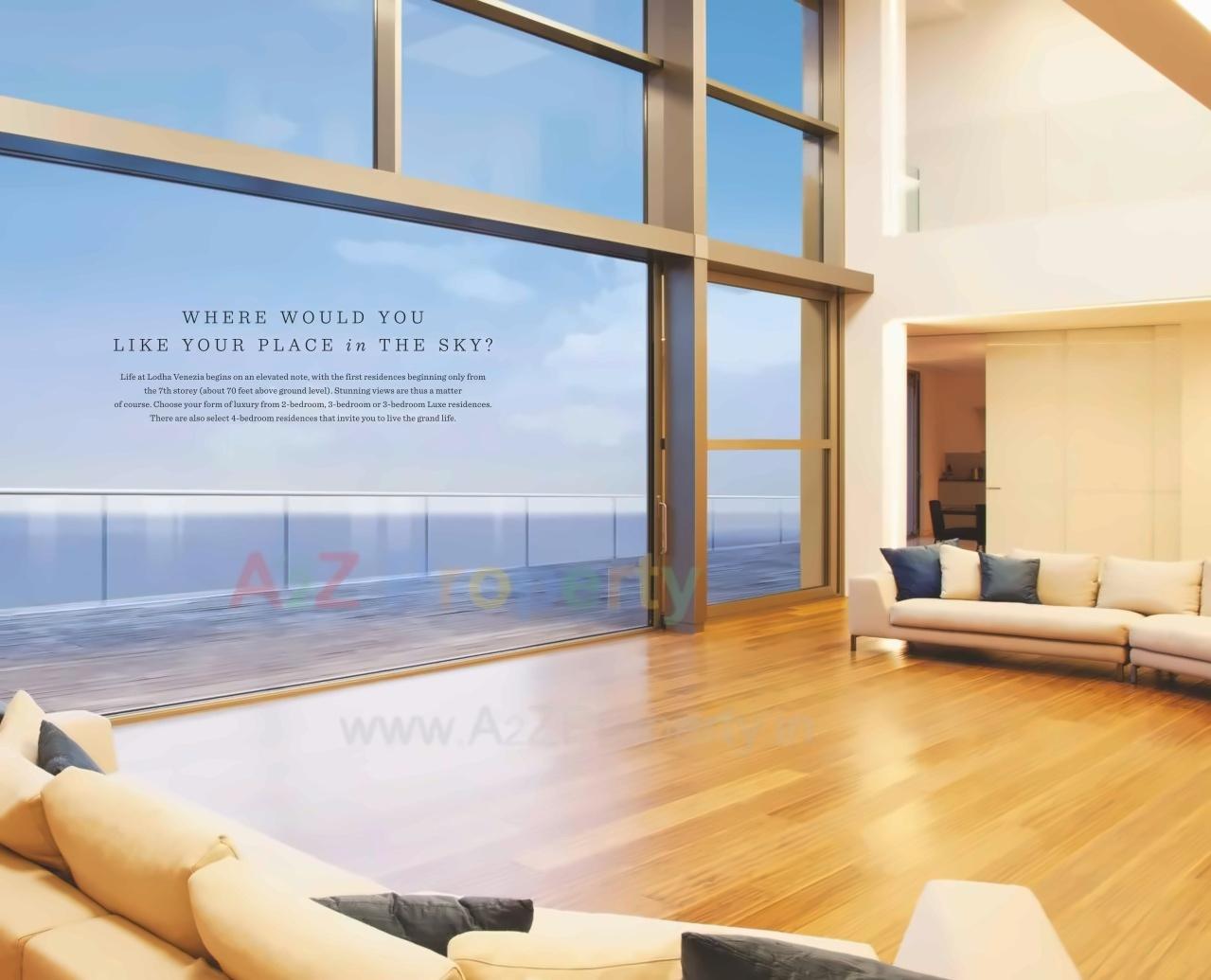 3D Elevation of real estate project Lodha Azzuro located at Fsouth400033, MumbaiCity, Maharashtra