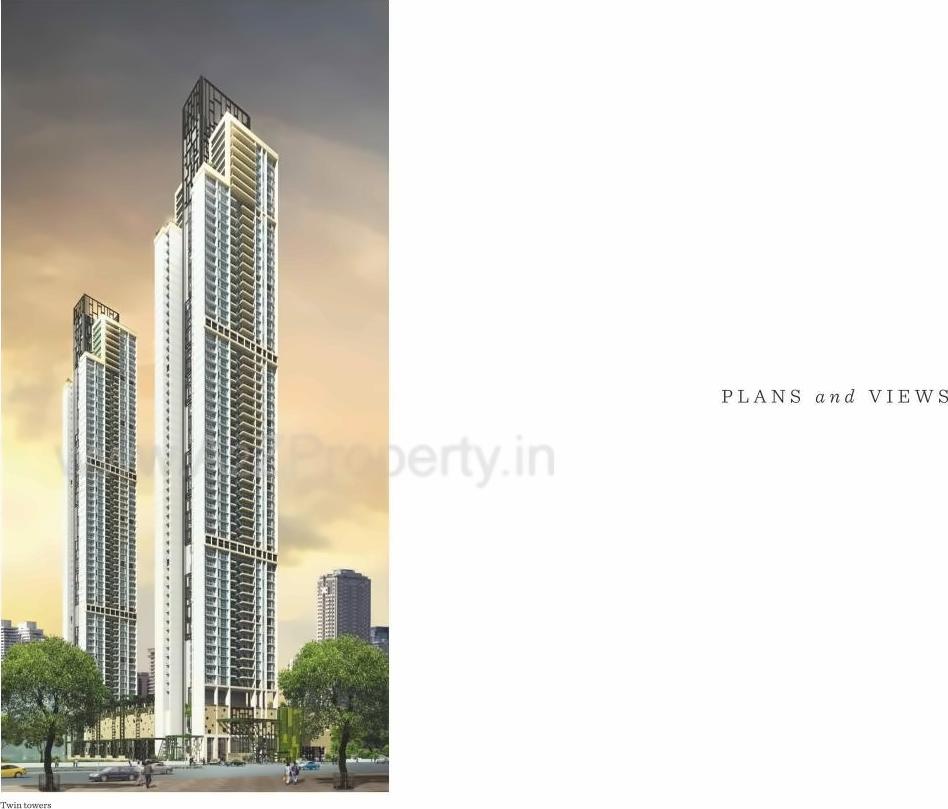 3D Elevation of real estate project Lodha Azzuro located at Fsouth400033, MumbaiCity, Maharashtra