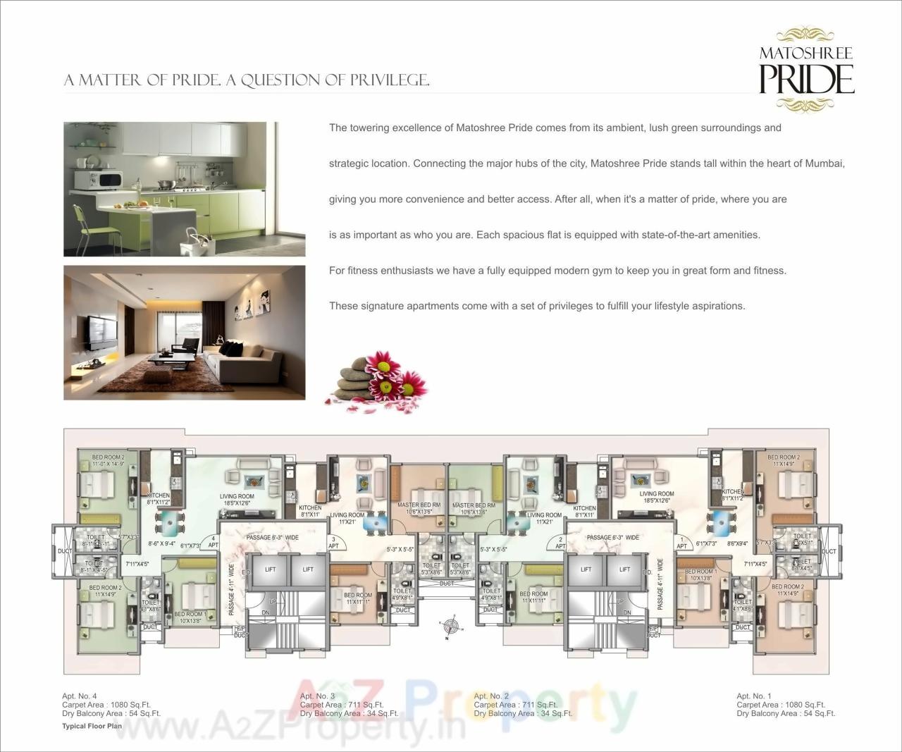 Layout of real estate project Matoshree Pride located at Mumbai-city, MumbaiCity, Maharashtra
