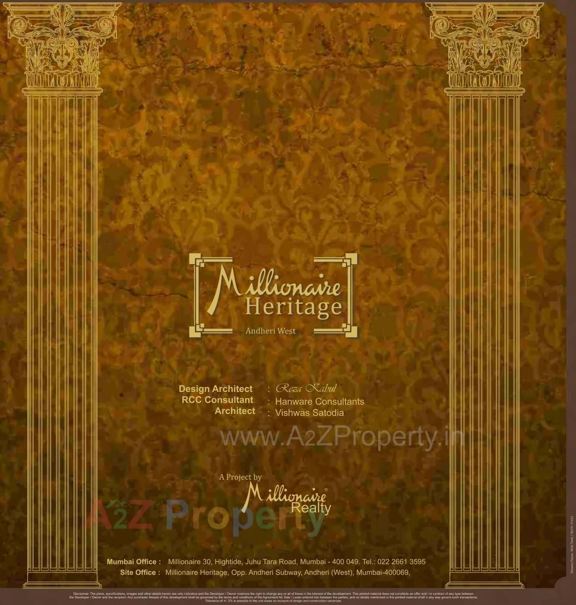  of real estate project Millionaire Heritage located at Mumbai-city, MumbaiCity, Maharashtra