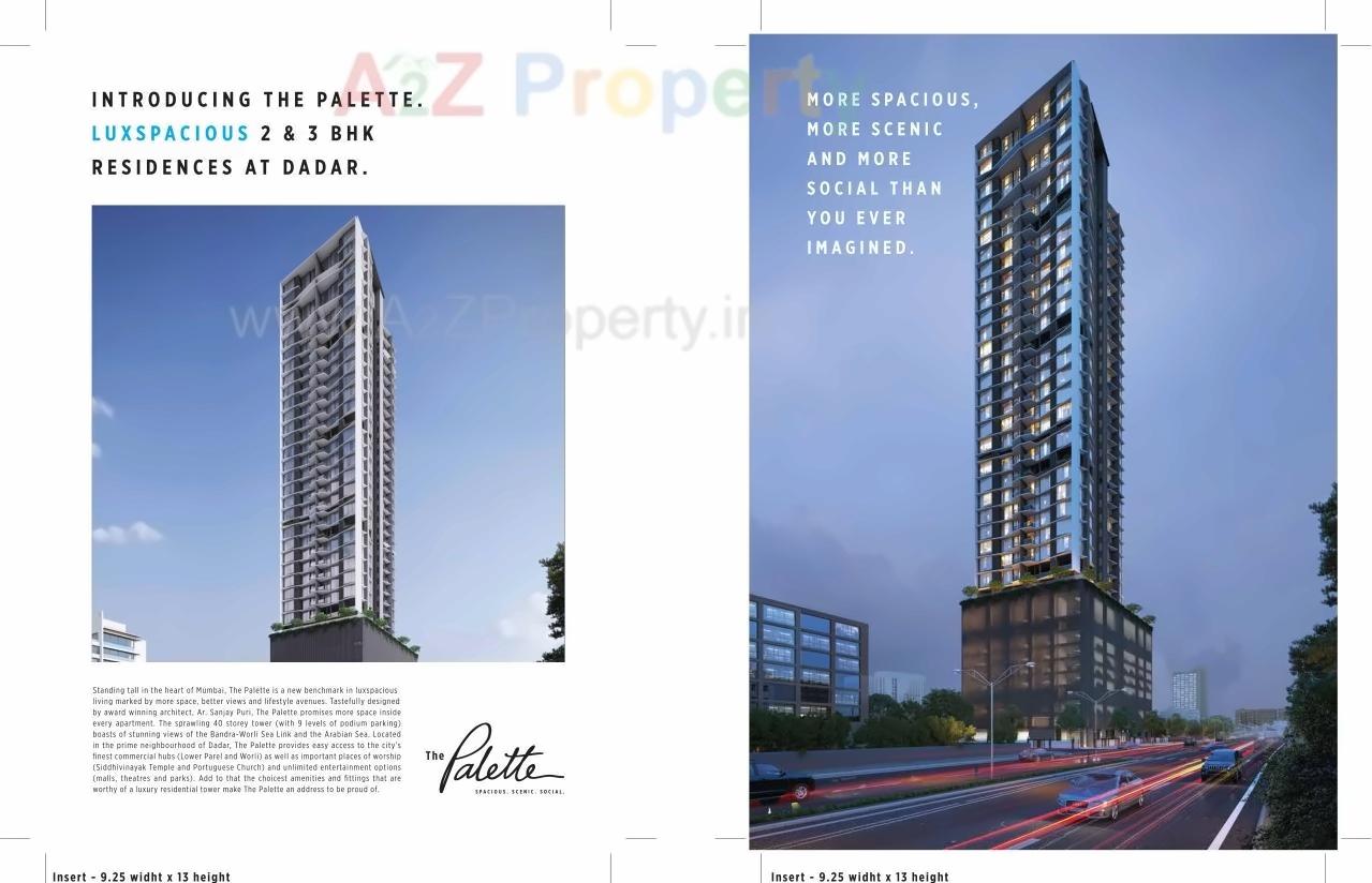 3D Elevation of real estate project Palette located at Mumbai-city, MumbaiCity, Maharashtra