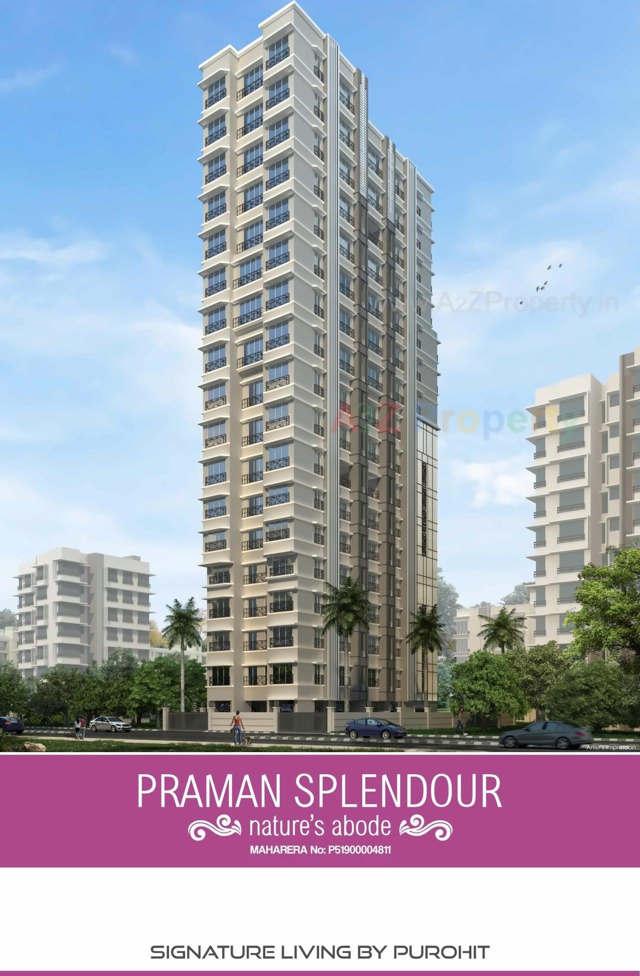 3D Elevation of real estate project Praman Splendour located at Fnorth400014, MumbaiCity, Maharashtra