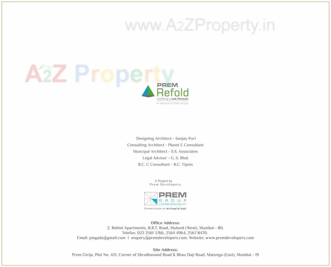  of real estate project Prem Girja located at Fnorth400022, MumbaiCity, Maharashtra