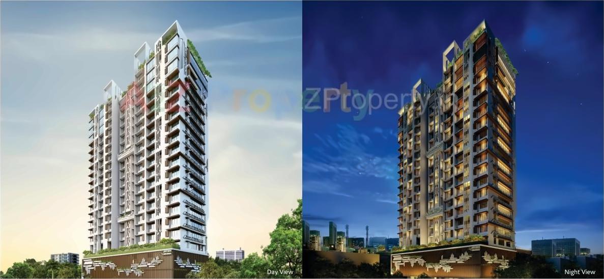 3D Elevation of real estate project Princecare Zinnia located at Gnorth400016, MumbaiCity, Maharashtra