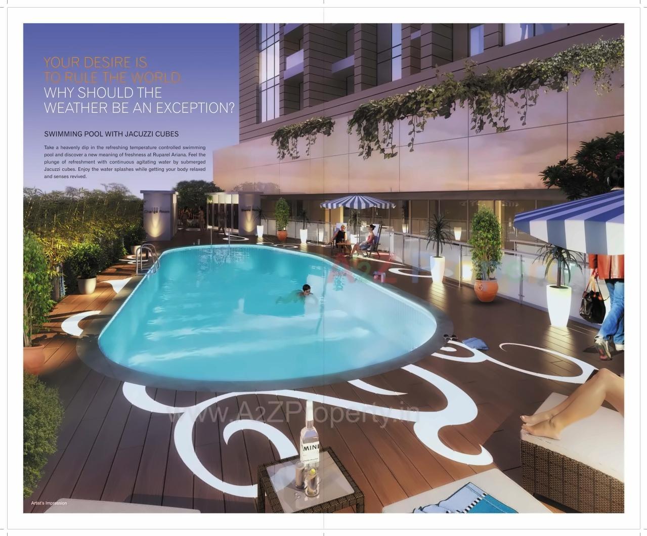 3D Elevation of real estate project Ruparel Ariana located at Fsouth400015, MumbaiCity, Maharashtra