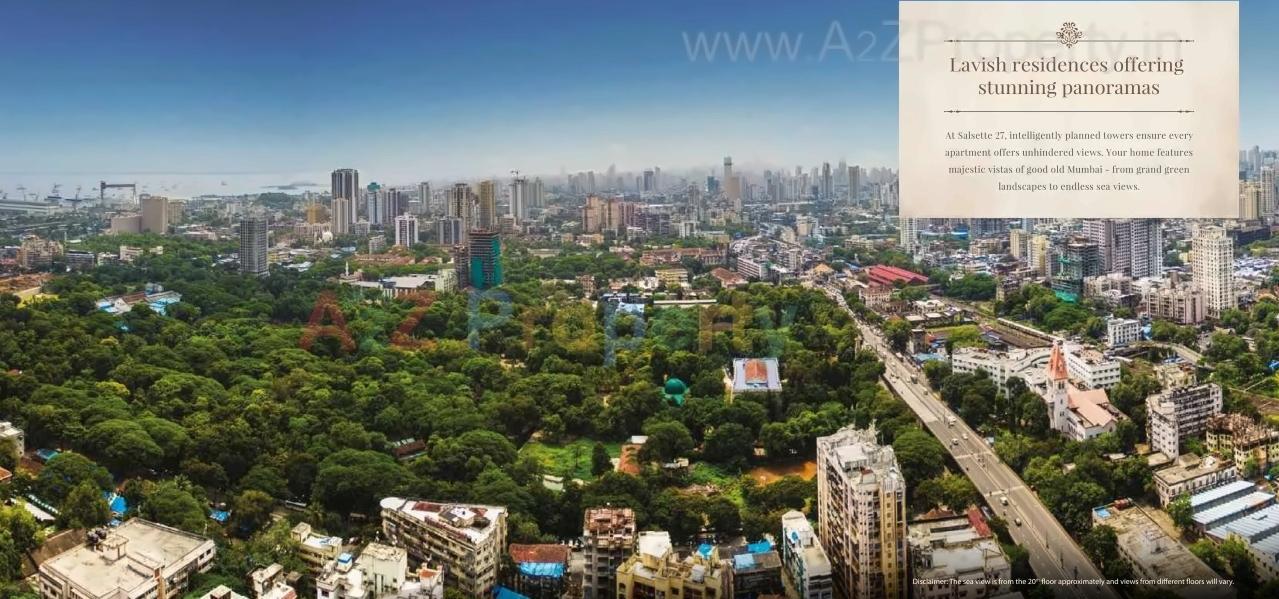 3D Elevation of real estate project Salsette located at E400027, MumbaiCity, Maharashtra