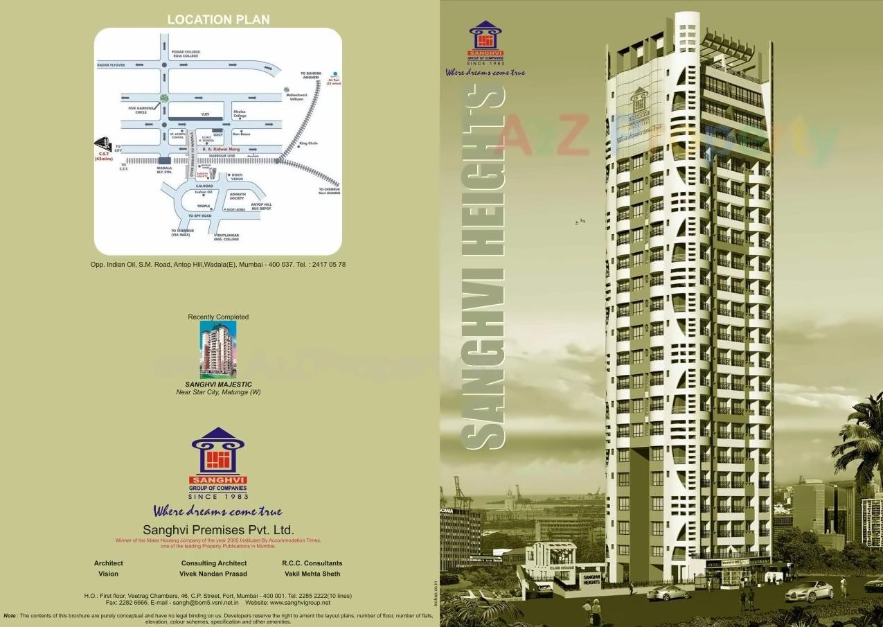  of real estate project Sanghvi Heights located at Mumbai-city, MumbaiCity, Maharashtra