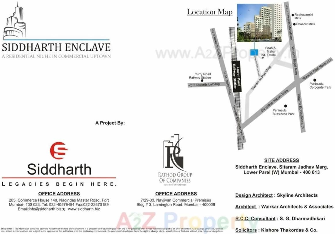  of real estate project Siddharth Enclave located at Gsouth400013, MumbaiCity, Maharashtra