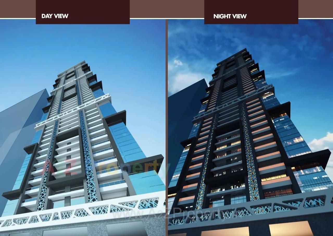 3D Elevation of real estate project Sumer Trinity Vertical located at Gsouth400025, MumbaiCity, Maharashtra