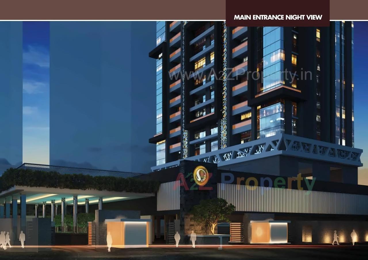 3D Elevation of real estate project Sumer Trinity Vertical located at Gsouth400025, MumbaiCity, Maharashtra