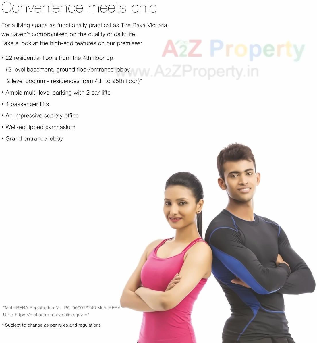  of real estate project The Baya Victoria located at E400011, MumbaiCity, Maharashtra