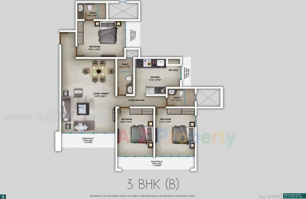 Layout of real estate project The Solus located at Gnorth400016, MumbaiCity, Maharashtra