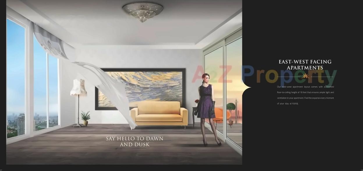 3D Elevation of real estate project Tridhaatu Kshitij located at Mumbai-city, MumbaiCity, Maharashtra