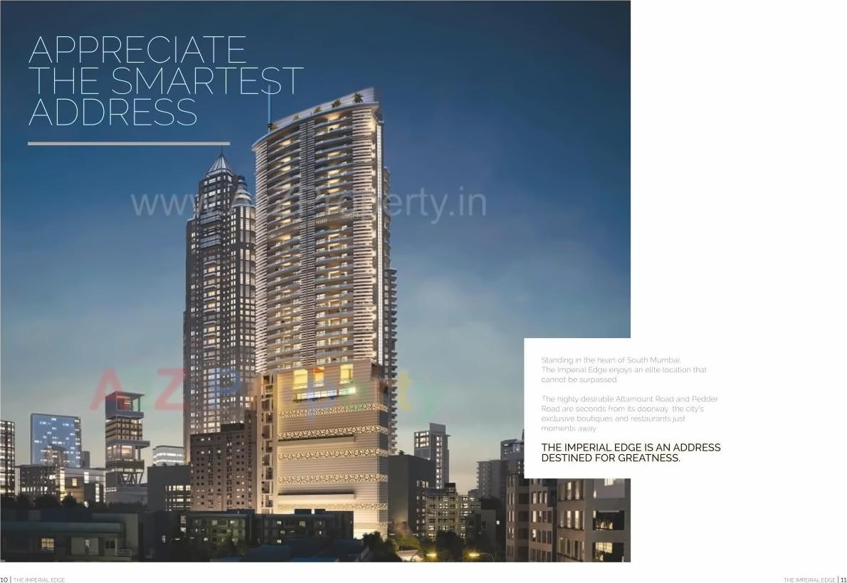 3D Elevation of real estate project Wing B Of Composite  Imperial Edge located at Abcd400034, MumbaiCity, Maharashtra