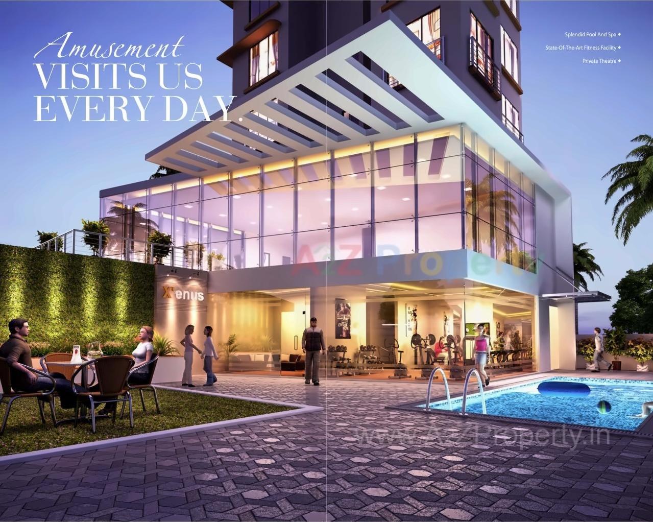 3D Elevation of real estate project Xenus located at Ward-fnorth, MumbaiCity, Maharashtra