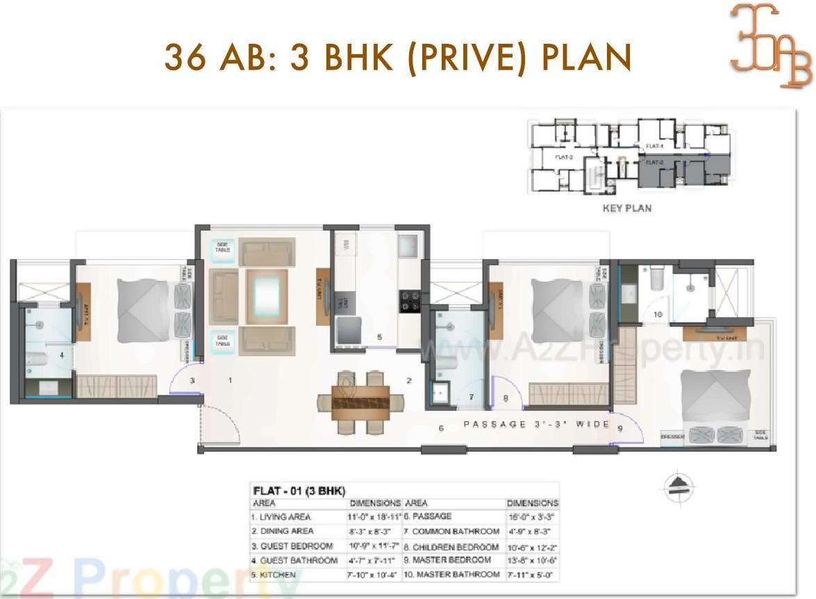 Layout of real estate project 36 Ab   Anand Bhavan located at Andheri, MumbaiSuburban, Maharashtra