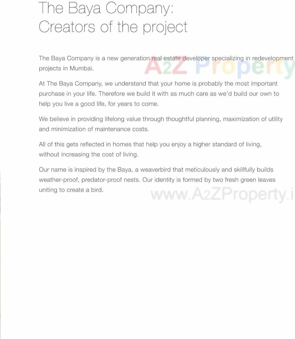  of real estate project 7th Floor   C   The Baya Goldspot located at Andheri, MumbaiSuburban, Maharashtra