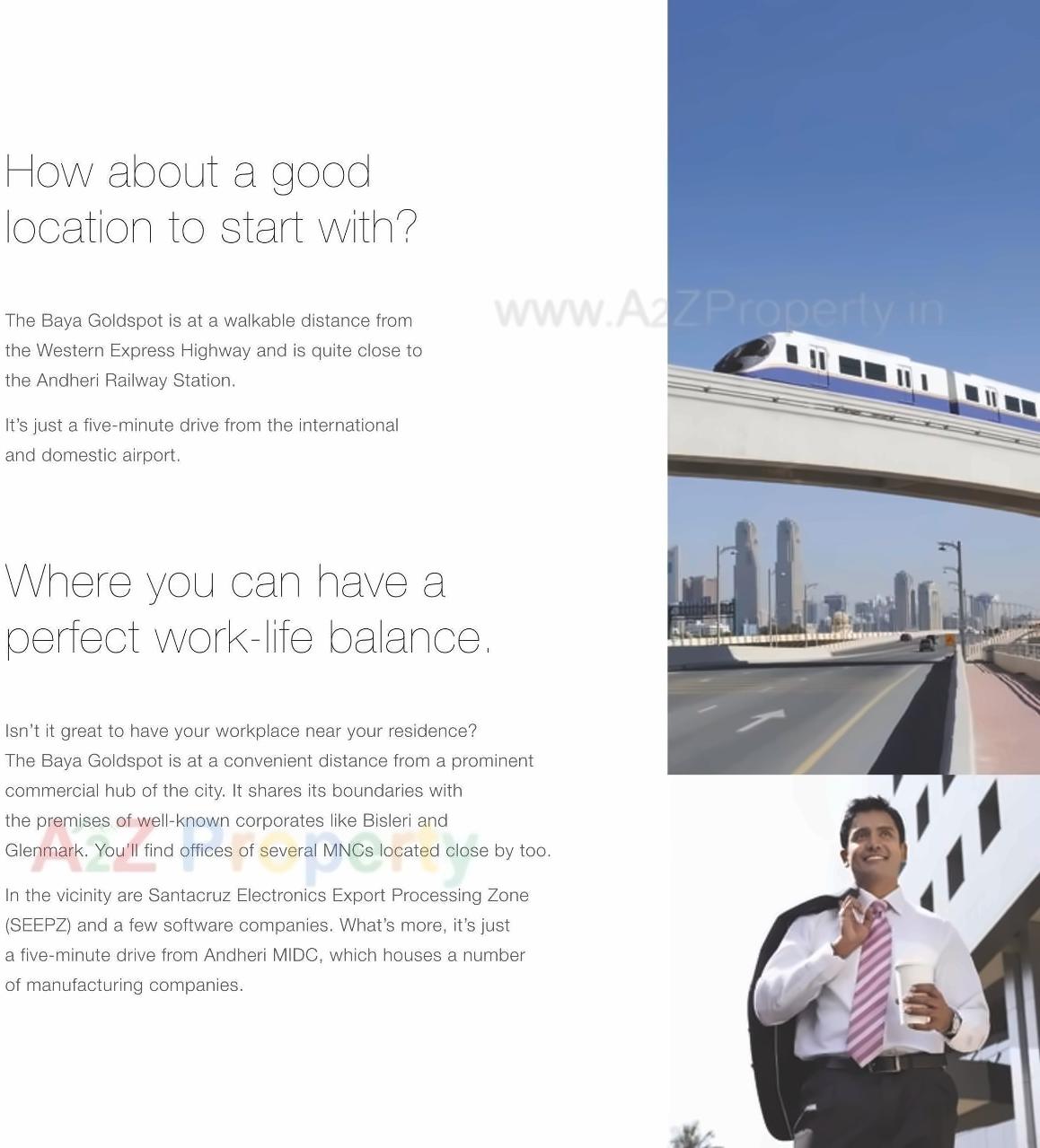  of real estate project 7th Floor   C   The Baya Goldspot located at Andheri, MumbaiSuburban, Maharashtra