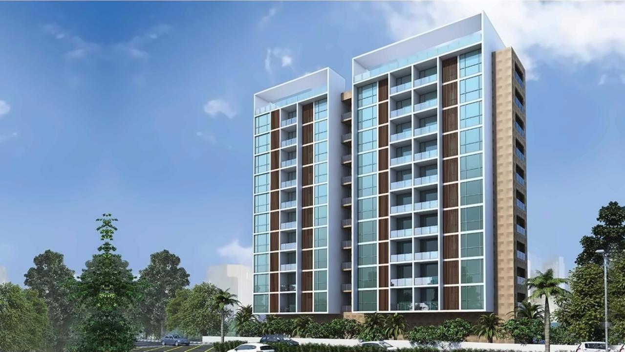 3D Elevation of real estate project A O Palazzio located at Andheri, MumbaiSuburban, Maharashtra